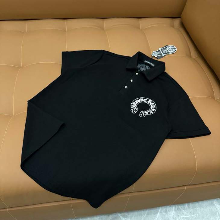 Picture of Chrome Hearts Polo Shirts Short _SKUChromeHeartsM-2XLzztr1428649